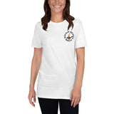 Short-Sleeve Unisex T-Shirt Front & Back Logo